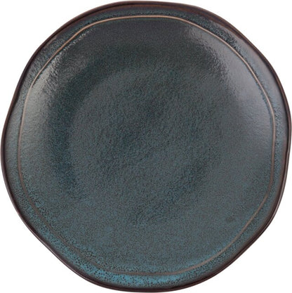 STON BLUE Plate flat coupe 15cm