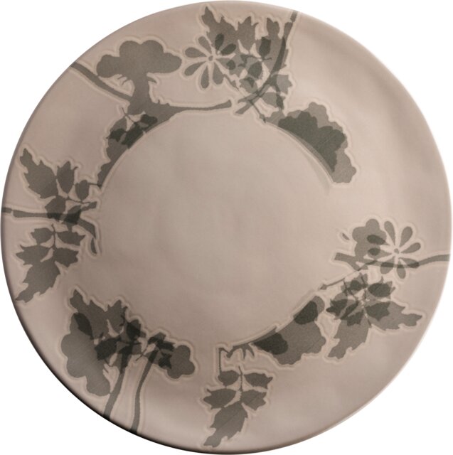 Chef Plates MEADOW Plate flat coupe taupe 31cm