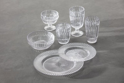 ARCHIE Glass Plate flat 27cm Clear